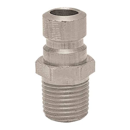 Foster Plug, 1/4" 1/4"MPT, Steel FP252S