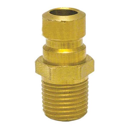 Foster Plug, 3/8" 3/8"MPT, Brass FP353
