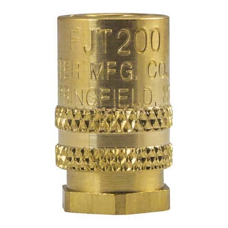 Foster Straight Socket, without Stem, 1/4"x1/8" FS200