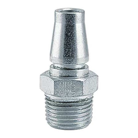 Foster Plug, 1/2", 1/4" MPT, Steel SHD50