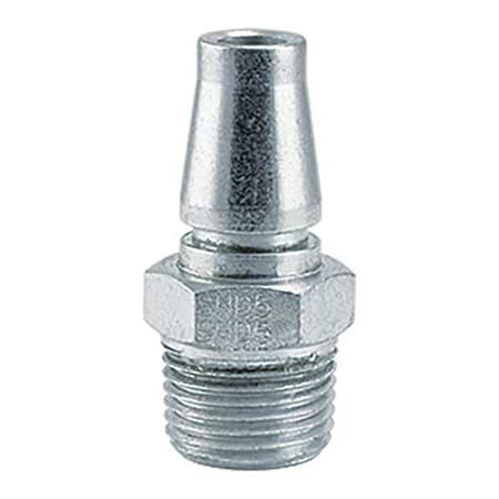 Foster Plug, 1/2", 3/8" MPT, Steel SHD52