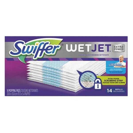 Swiffer Swiffer Wet Jet Pad Refill Heavy Duty, PK4 81790 | Zoro