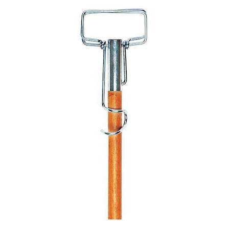 Unisan 60" Clamp On Mop and Broom Handles, 1.13" Dia, Natural, Wood 609