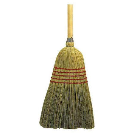 Unisan 17.5 in Sweep Face Brooms, 38" L Handle 926Y