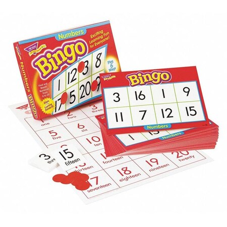 Trend Young Learner Bingo Game, Numbers T6068