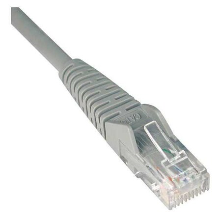Tripp Lite Cat6 Gigabit Snagless Molded Patch Cable (RJ45 M/M) - Gray, 14-ft.(N201-014-GY)