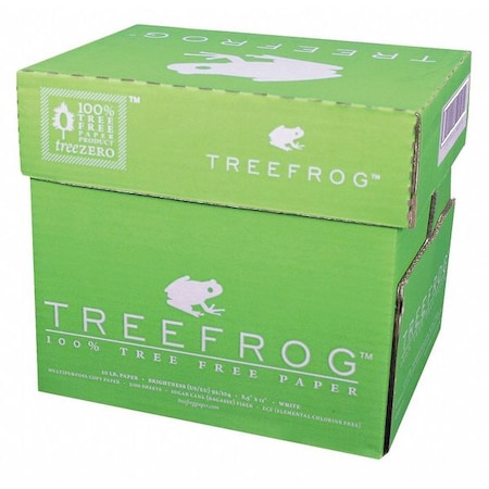 Treefrog Free Copy Paper, 8.5x11,2500 Sheet, PK5 TFLTR-P100-5 | Zoro