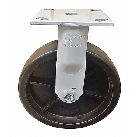 Fairbanks Casters, Rigid, Polyolefin6" N32-6-PDR