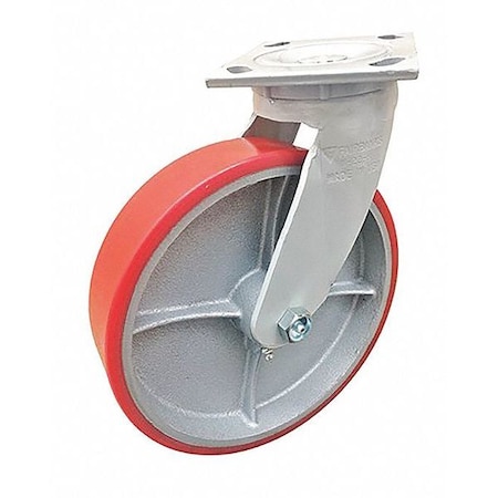 Fairbanks Casters, SwivelPolyurethane, 5" N22-5-PO