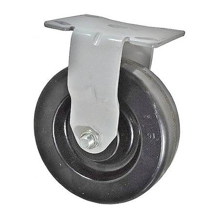 Fairbanks Casters, Phenolic, Rigid, 5" N32-5-MC