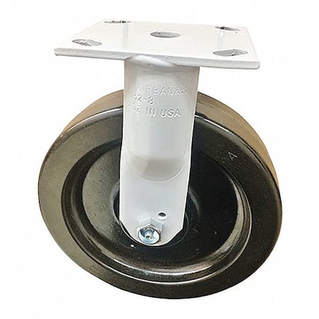 Fairbanks Casters, Phenolic, Rigid, 8" N32-8-MC