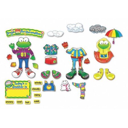 Carson Dellosa Weather Frog Bulletin Board Set 110079