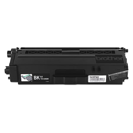 Brother Brother Genuine TN336BK High Yield Black Toner Cartridge - Laser - High Yield - 4000 Pages - Black - 1 Each TN336BK