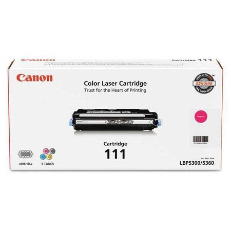 Canon Toner Cartridge, 111, Magenta 1658B001
