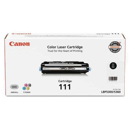 Canon Toner Cartridge, 111, Black 1660B001