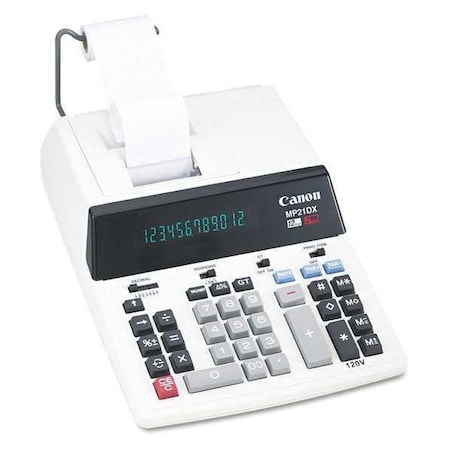 Canon Calculator, 12Dig Printing MP21DX