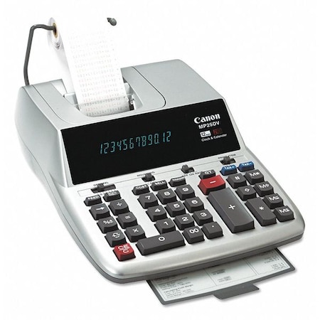 Canon Desktop Printing Calculator, Print, Silver 8077A006AA