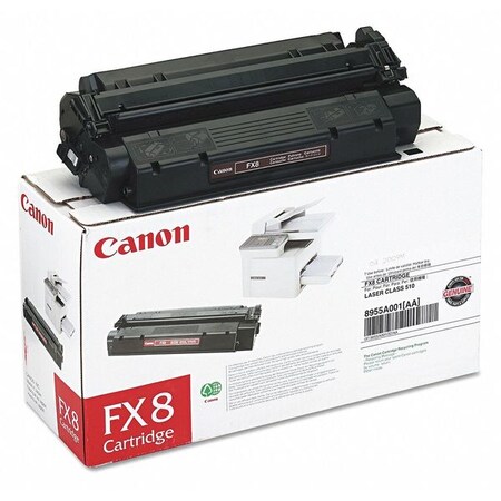 Canon Fax Toner Cartridge, 3500 Page-Yield, Blk FX8