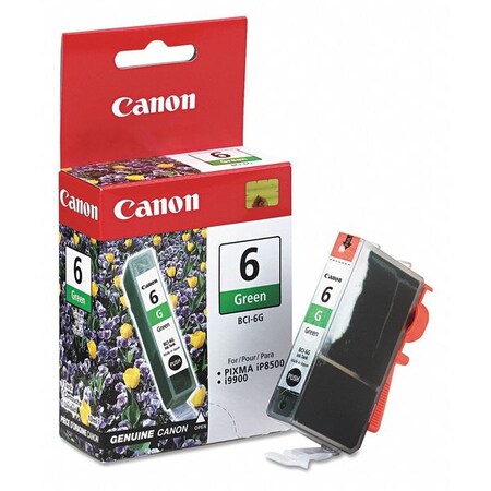 Canon Ink, Bci-6G Ink Tank, Green BCI6G
