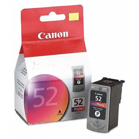 Canon Ink Cartridge, Cl-52 Photo 0619B002