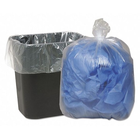 Classic Clear 16 gal Trash Bags, 24 in x 33 in, Medium-Duty, 0.6 mil, Clear WBI243115C