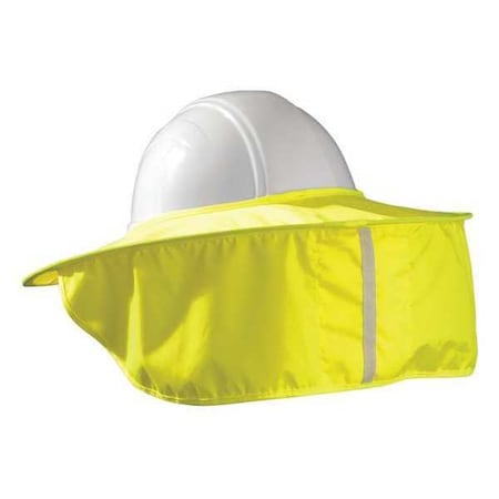Occunomix Hard Hat Shade, Stowaway, HiViz Yellow 899-HVYS