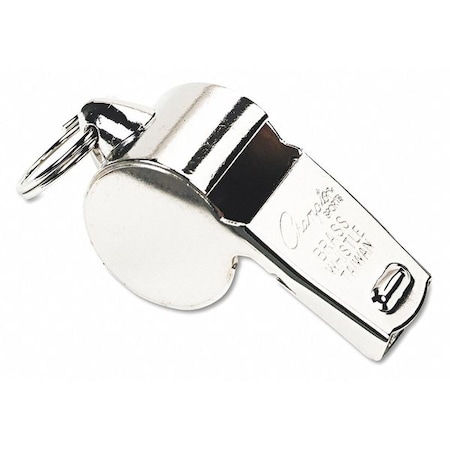 Champion Sports Sports Whistle, Heavy Weight, Metal, Silver, PK12 401