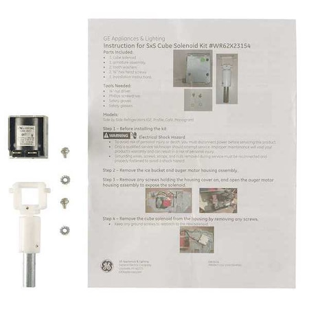 Ge Collar Solenoid Dispenser 22-WR62X23154