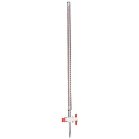 Zoro Select Burette, Class A, PTFE Stopcock, 50 mL BR2128-50