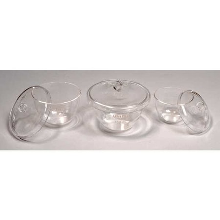 UNITED Glass Crucible Lid, Quartz, 150 mL CGQ150-L