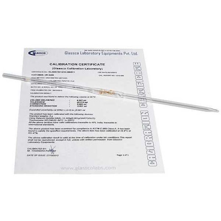 United Pipette, Volumetric, Class A, 10 mL, PK5 PT7100-D