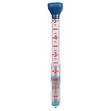 Acurite Rain Gauge Thermometer, Jumbo 00868DA1