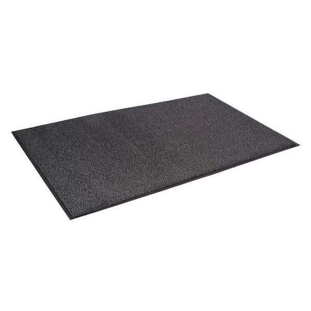 Crown Matting Technologies Carpeted Entrance Mat, Charcoal, 4 ft W x 10 ft L DS 0410CH