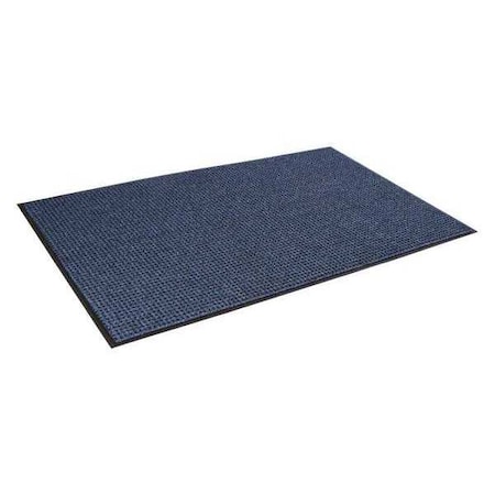 CROWN MATTING TECHNOLOGIES Carpeted Scraper/Wiper Mat, 3 ft. W x 5 ft. L OE 0035BL