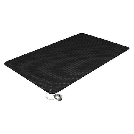Crown Matting Technologies Antistatic Antifatigue Mat, 3 ft. L x 2 ft. W CD 0023EB