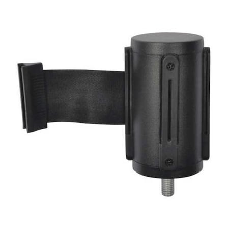 Csl Stanchoin Belt Head, Black, 9.5 ft Length, Black Steel 5524-BLK