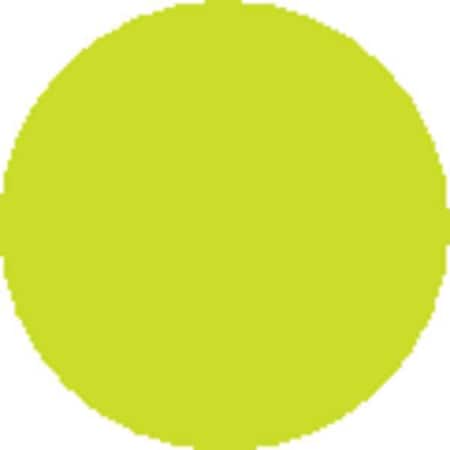 Labelmaster Circle Blank Labels 3", Chartreuse, Pk500 B3C