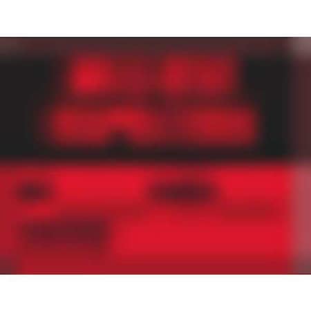 Labelmaster Hold For Inspection, Label, By, Date, Pk500 BT320