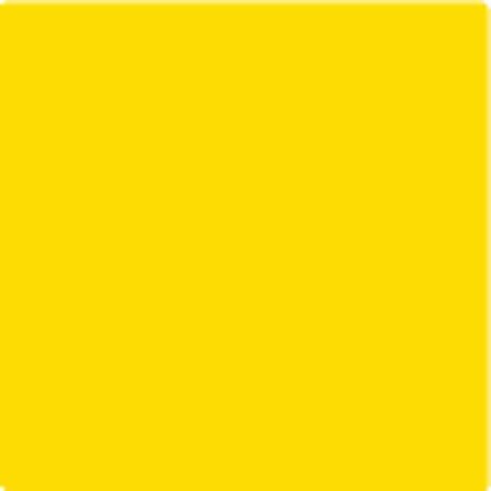 Labelmaster BTV5Y Blank 5" Square Weather-Resistant Label, Yellow Background (Pack of 500)