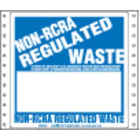 Labelmaster Non-RCRA Regulated WasteLabl, 1/2Bx, PK500 CFBWM5