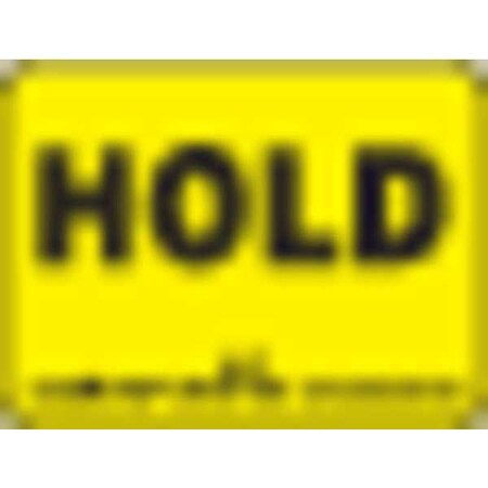Labelmaster Hold Label, 2"x1.5", Pk500 CLB17