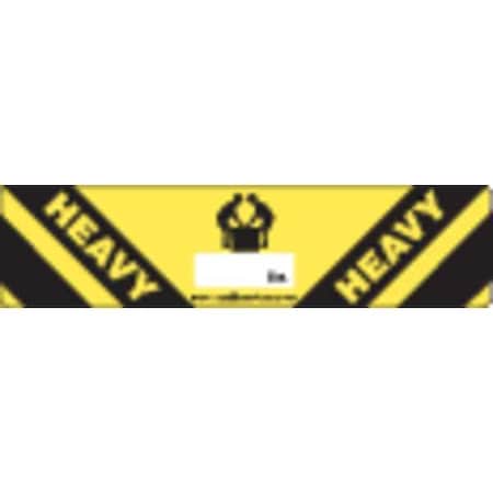 Labelmaster Heavy Label, Paper 2"x8", Write, Pk500 HVY501