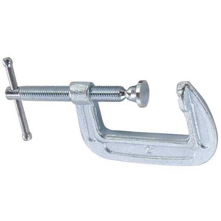 Bessey C-Clamp, 2 in Maximum Opening, Gray CM20