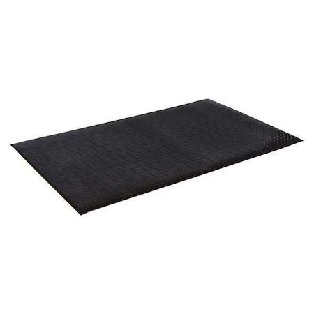 Crown Matting Technologies Antifatigue Mat, 75 ft. L x 3 ft. W, Black WBR0036KD-75