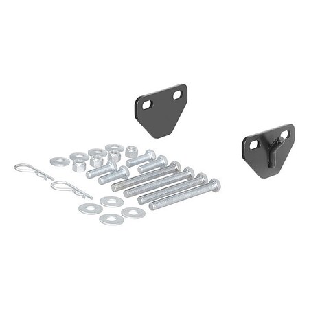 Curt Wght Dstrbtn Bolt-On Hookup Brackets, PK2 17005