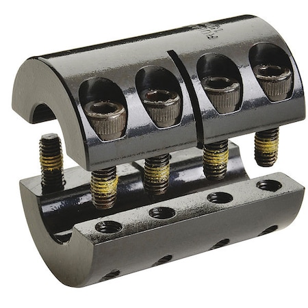 Ruland Rigid Coupling, 2-Pc, 1.5"x1.25", Steel SPX-24-20-F