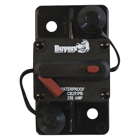 Buyers Products CIRCUIT BREAKER, 250 AMP, PUSH-TO-TRIP,  CB251PB
