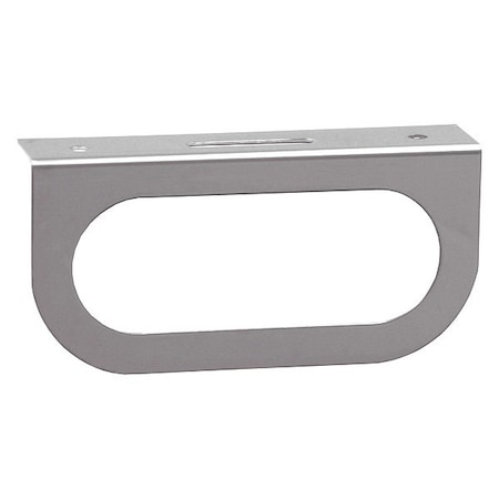 BUYERS PRODUCTS DOT Light Bracket, Single, Oval, SS LB1SS