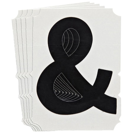 Brady PunctuationLabel, 3-3/4inH, 1-7/8inW, PK10 5100P-&