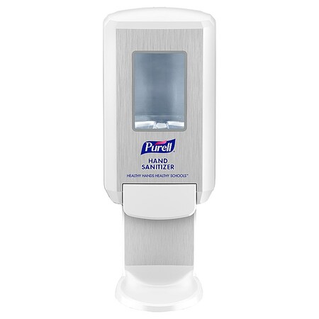 Purell Dispenser, Wall Mount, Manual, Push-Style, White 5110-01